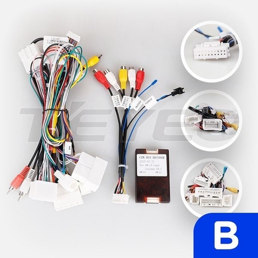 Установочный комплект Toyota Land Cruiser 11 200 (2007-2015) 9 дюймов Тип B (F2)