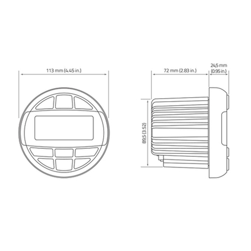 Магнитола (Морская) Hertz HMR 10 Digital Media Receiver