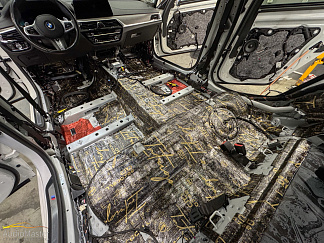 Полная шумоизоляция автомобиля BMW 5 G30