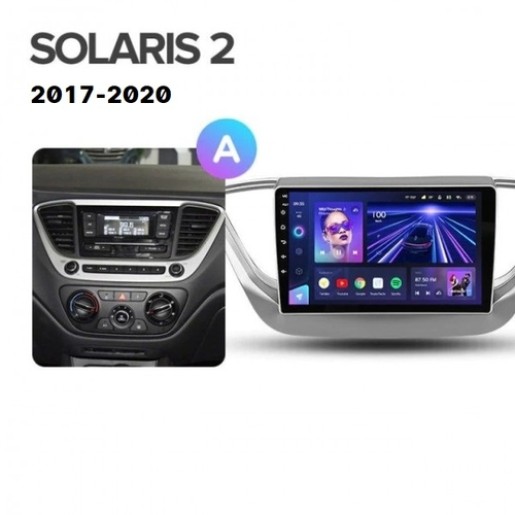 Установочный комплект для 9 дюймов (2017-2020 Solaris 2) тип А