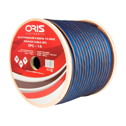 Акустический кабель Oris OFC-14 2,5 кв.мм