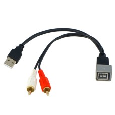 USB-AUX переходник Incar CON USB-Lada,Renault,Nissan
