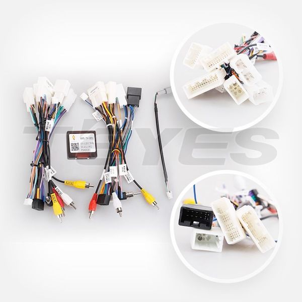 Установочный комплект Toyota Alphard 3 H30 (2015-2023) 10 дюймов тип F1 (без кругового обзора) 