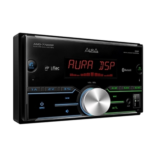 Магнитола Aura AMD-772DSP (2023)