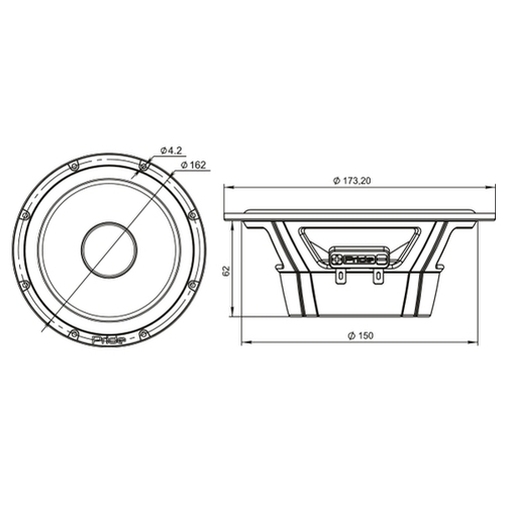 Акустика Pride Harmony 6,5 (мидбас)