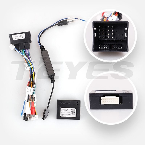 Установочный комплект Volkswagen Touareg GP (2002-2010) 9 дюймов Тип-F1 большая