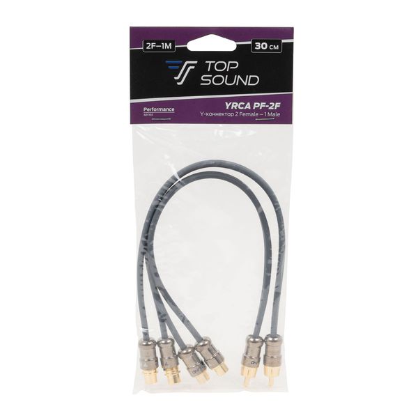 Y-разветвители Top Sound YRCA PF-2F (1M2F)