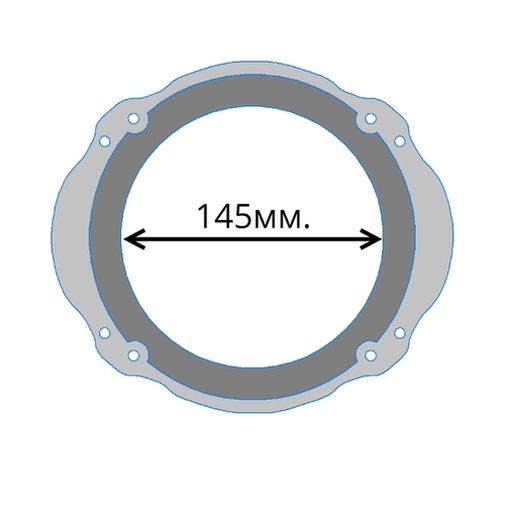 Проставочные кольца Ford (Focus 2) 16 см.