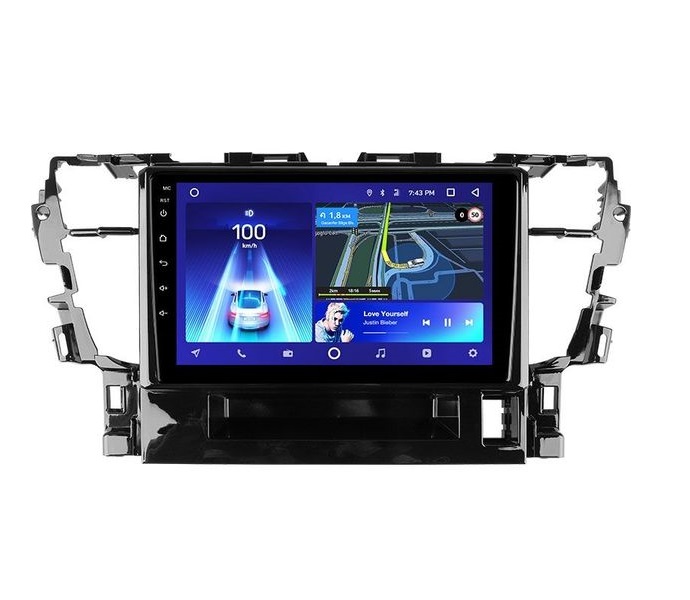 Установочный комплект Toyota Alphard 3 H30 (2015-2023) 10 дюймов тип F1 (без кругового обзора) 