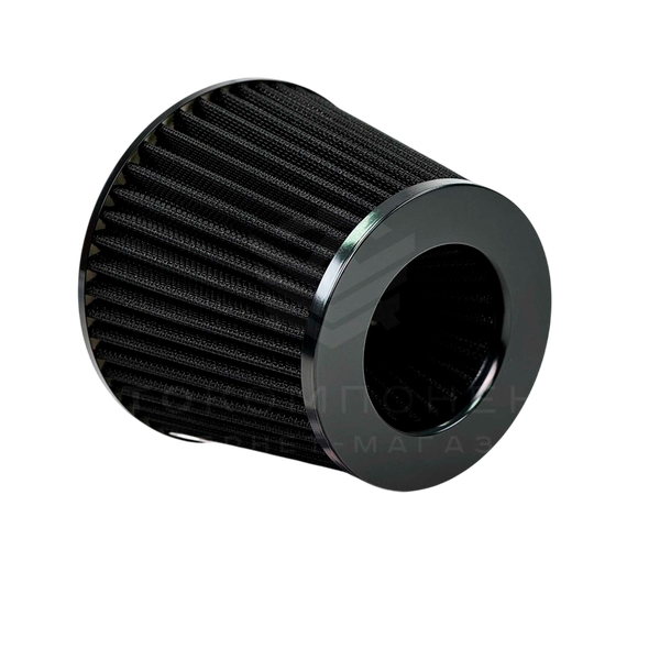 Воздушный фильтр нулевого сопротивления (нулевик) инжекторный (черный, конус)