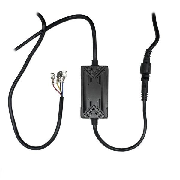 Светодиодные фары NTS AUTO LH-1LED-WY-RGB с СТГ 1 LED бело-желтая ближнего свечения с кулером