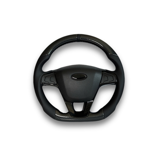Руль анатомический "ПроБарс" для Лада Нива Legend (Карбон\Экокожа)