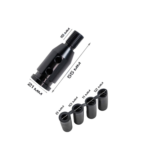 Адаптер (переходник) M12x1,25 для установки ручки КПП с резьбой на прямоугольную кулису