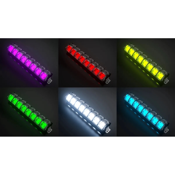 Светодиодная балка NTS AUTO 10" Аврора Evolve RGB 33см