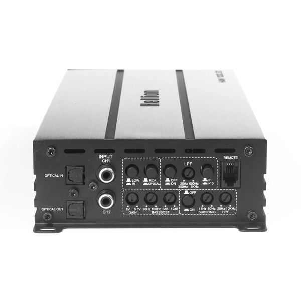 Усилитель Hellion HAM 1000.2D Optical (2х290вт)