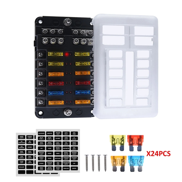 Дистрибьютер с АТС предохранителями (12 каналов)