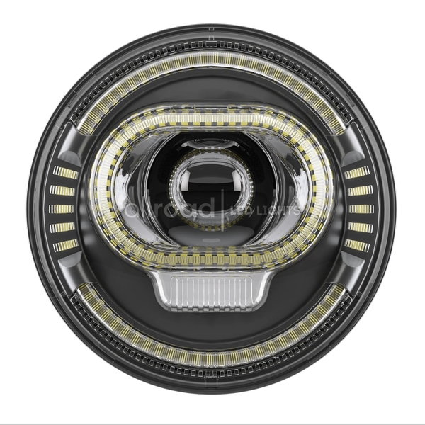 Передние фары НИВА 7" Allroad Drive R2 с ДХО