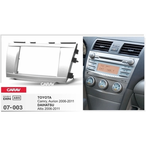 Переходная рамка Carav 07-003 (Toyota Daihatsu) 2 DIN