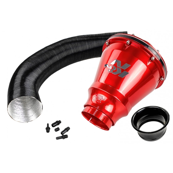 Универсальный холодный впуск K&N Apollo style (красный)