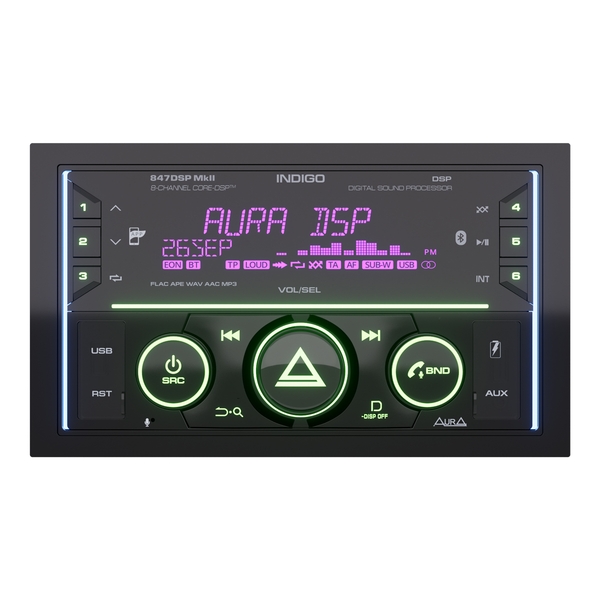 Магнитола Aura INDIGO-847DSP MkII