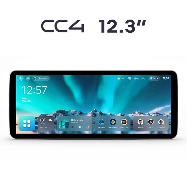 Магнитола TEYES CC4 12.3" 6/64