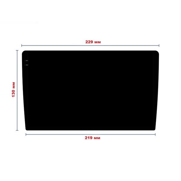 Магнитола RedPower 850 Crystal PROmax 9" 16/512