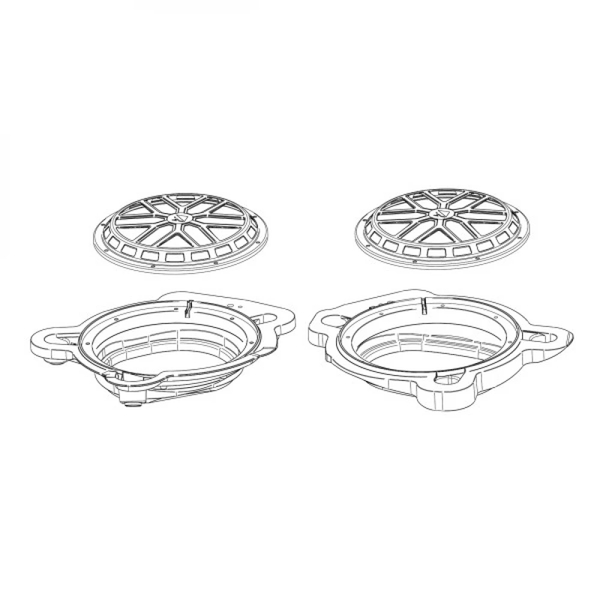 Монтажные кольца (Mercedes) Helix CFMK200 MB.1S