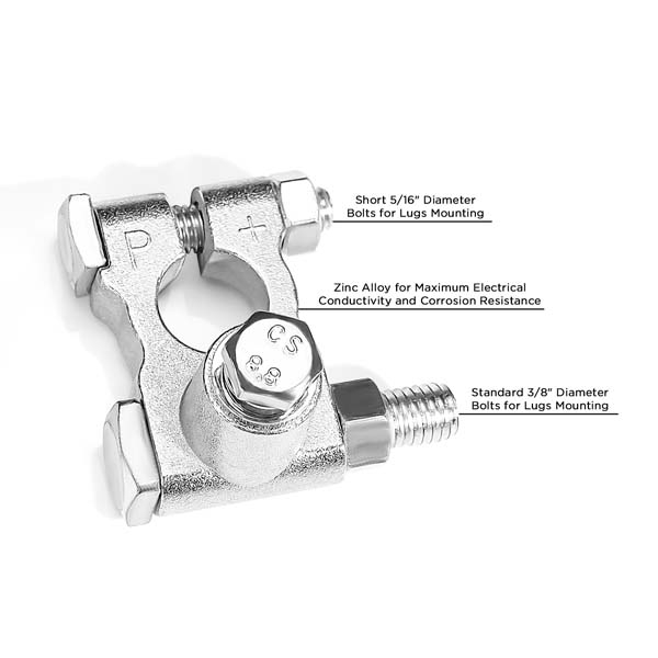 Клеммы АКБ Recoil ZBO (для сохранения штатных) 