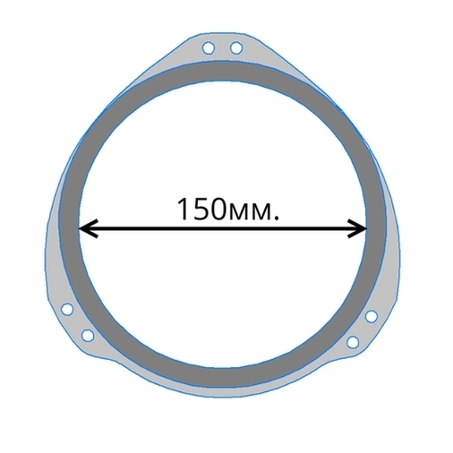 Проставочные кольца Opel Astra H (Alpha) SOLO