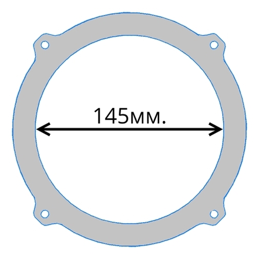 Проставочные кольца 145мм KIA Ceed, Sportage / Hyndai Elantra 10мм односоставные
