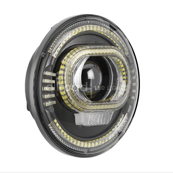 Передние фары НИВА 7" Allroad Drive R2 с ДХО