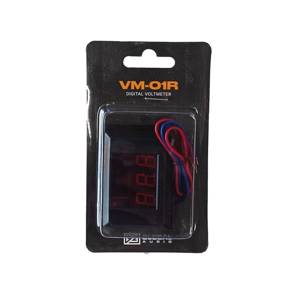 Вольтметр Global Audio VMR-01R (красная подсветка)
