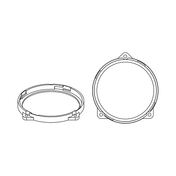 Монтажные кольца (Land Rover) Helix CFMK100 JLR.1