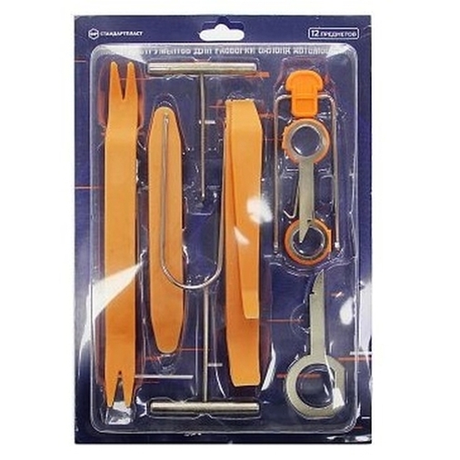 Набор инструментов для разборки салона STP (12 предметов)