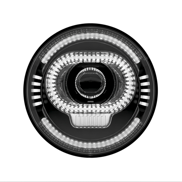 Передние фары НИВА 7" Allroad Drive R2 с ДХО