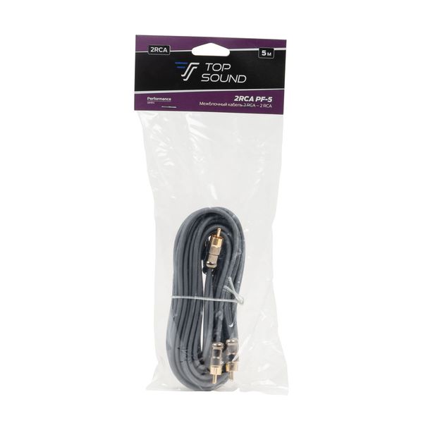 Межблочный кабель Top Sound 2RCA PF-5 (5 м.)