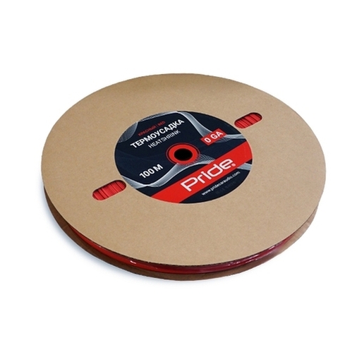 Термоусадка Pride 0GA (1 м.) красная