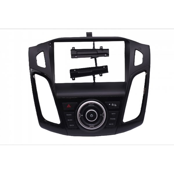 Установочный комплект для 9 дюймов (2011-2019 Ford Focus 3 Mk3) 8 кнопок Black