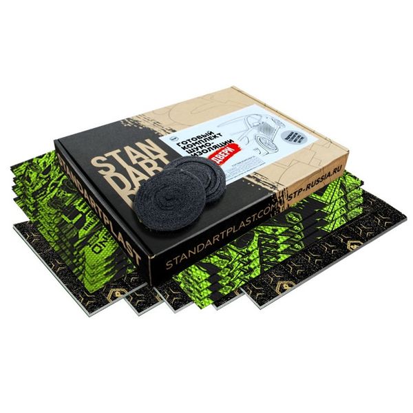 Комплект шумоизоляции дверей STP Эконом