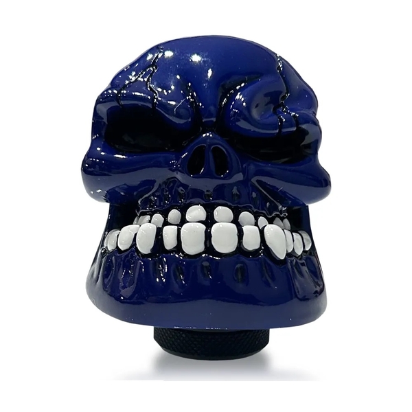 Ручка КПП NTS AUTO Череп Синий (0672-BL)