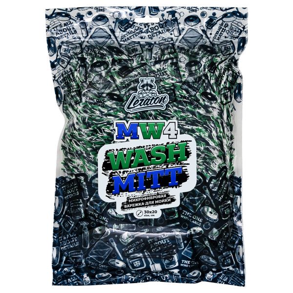 Микрофибровая варежка для мойки LERATON WASH MITT MW4