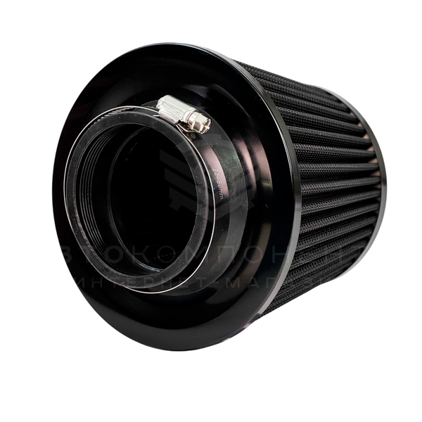 Воздушный фильтр нулевого сопротивления (нулевик) инжекторный (черный, конус)