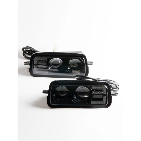Надфарники НИВА Allroad SIGNAL LIGHT с ДХО и поворотниками 