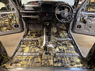 Полная шумоизоляция Suzuki Jimny