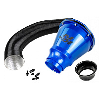 Универсальный холодный впуск K&N Apollo style (синий)