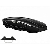 Автобокс Broomer Venture L 430л (U-скоба) АБС ПММА черный глянец