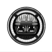 Передние фары НИВА 7" Allroad Drive R3 с ДХО