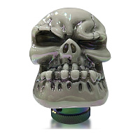 Ручка КПП NTS AUTO Череп Белый (0672 C-W)