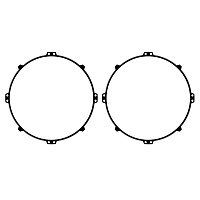 Гаскеты Pride Solo 300 6,5 / NEO 300 6,5 (пара)