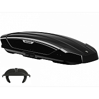 Автобокс Broomer Venture XL 500л (Fast Mount крабы+усилитель) АБС ПММА черный глянец